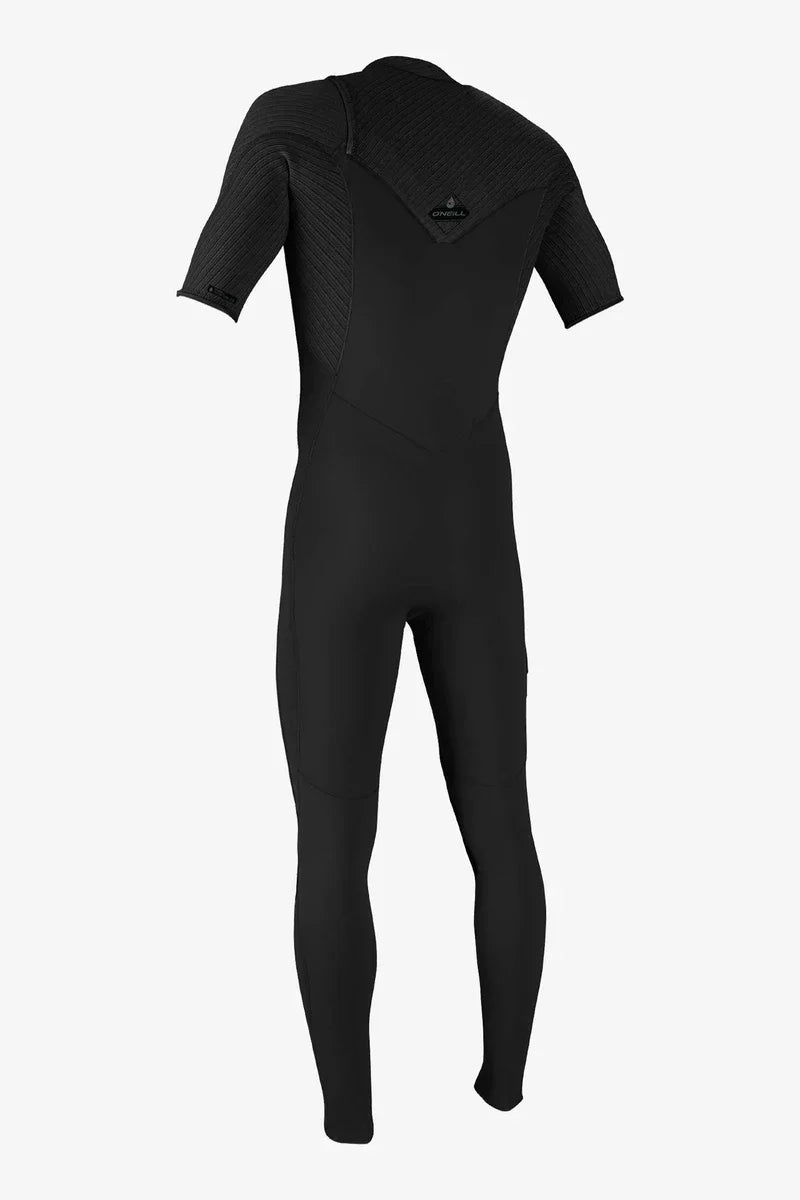 O'Neill Mens 2mm Hyperfreak Chest Zip Short Sleeve Full Springsuit
