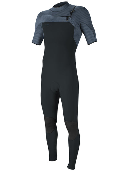  O'Neill Mens 2mm Hyperfreak Chest Zip Short Sleeve Full Springsuit