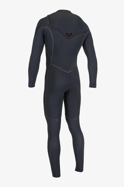 O'Neill Mens Hyperfreak Fire 3/2+mm Chest Zip Wetsuit