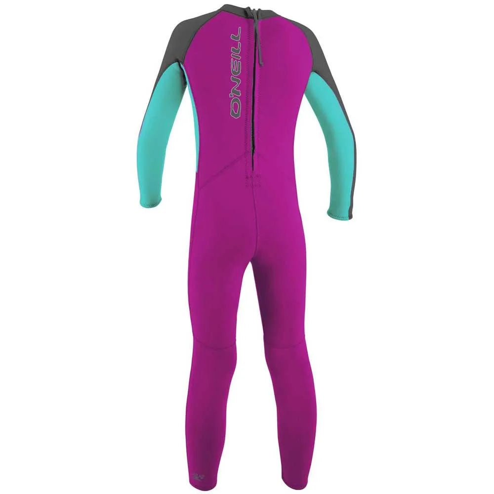 Toddler Reactor II 2mm Back Zip Suit Girl